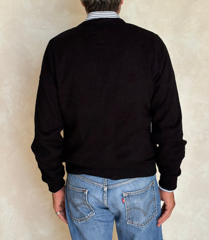 Vintage Izod Lacoste Knit Cardigan — Medium