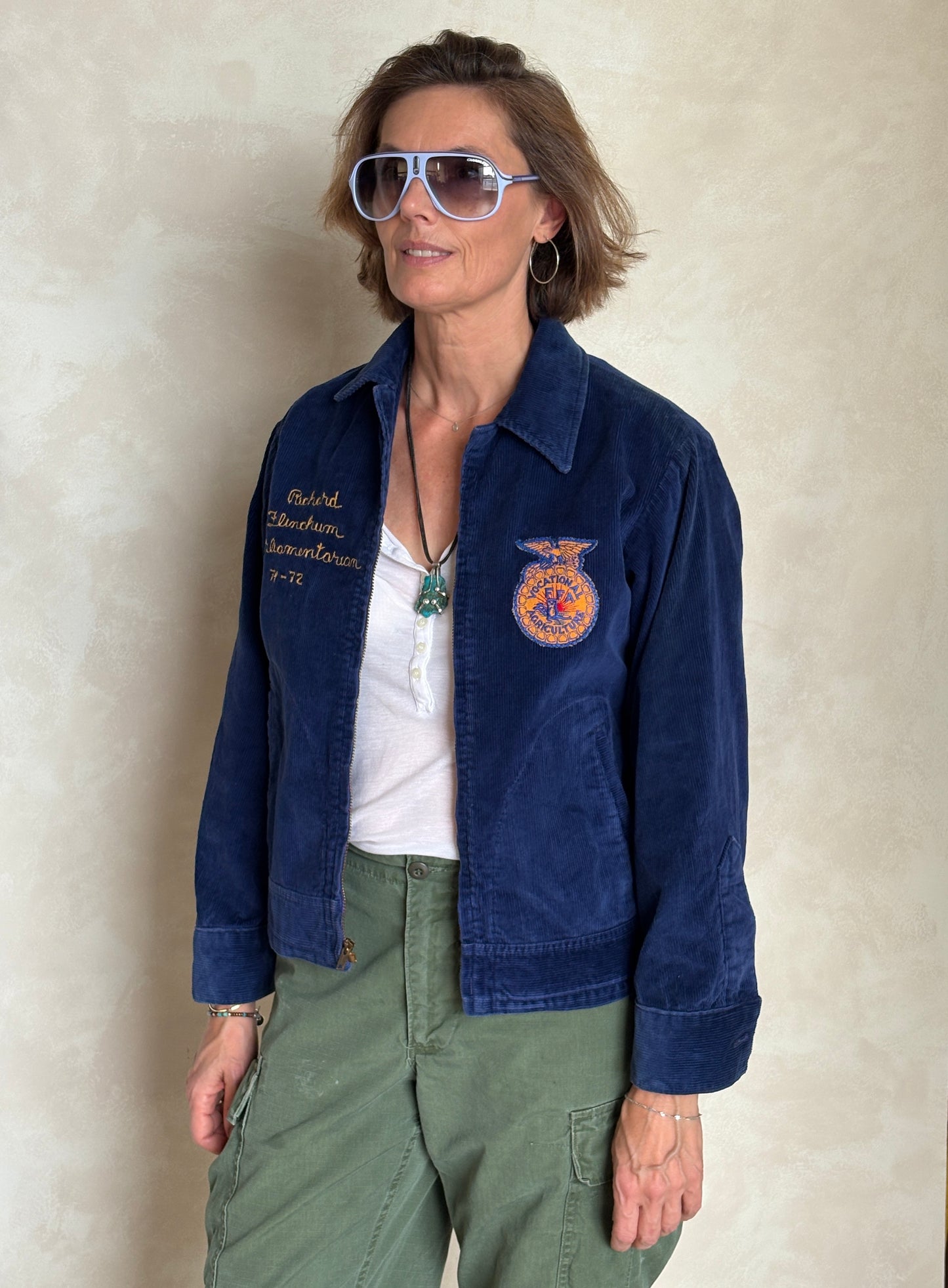 Size 38US / 48EU. Vintage 70s Virginia Future farmer of America jacket. Made in USA - USA Vintage Bcn