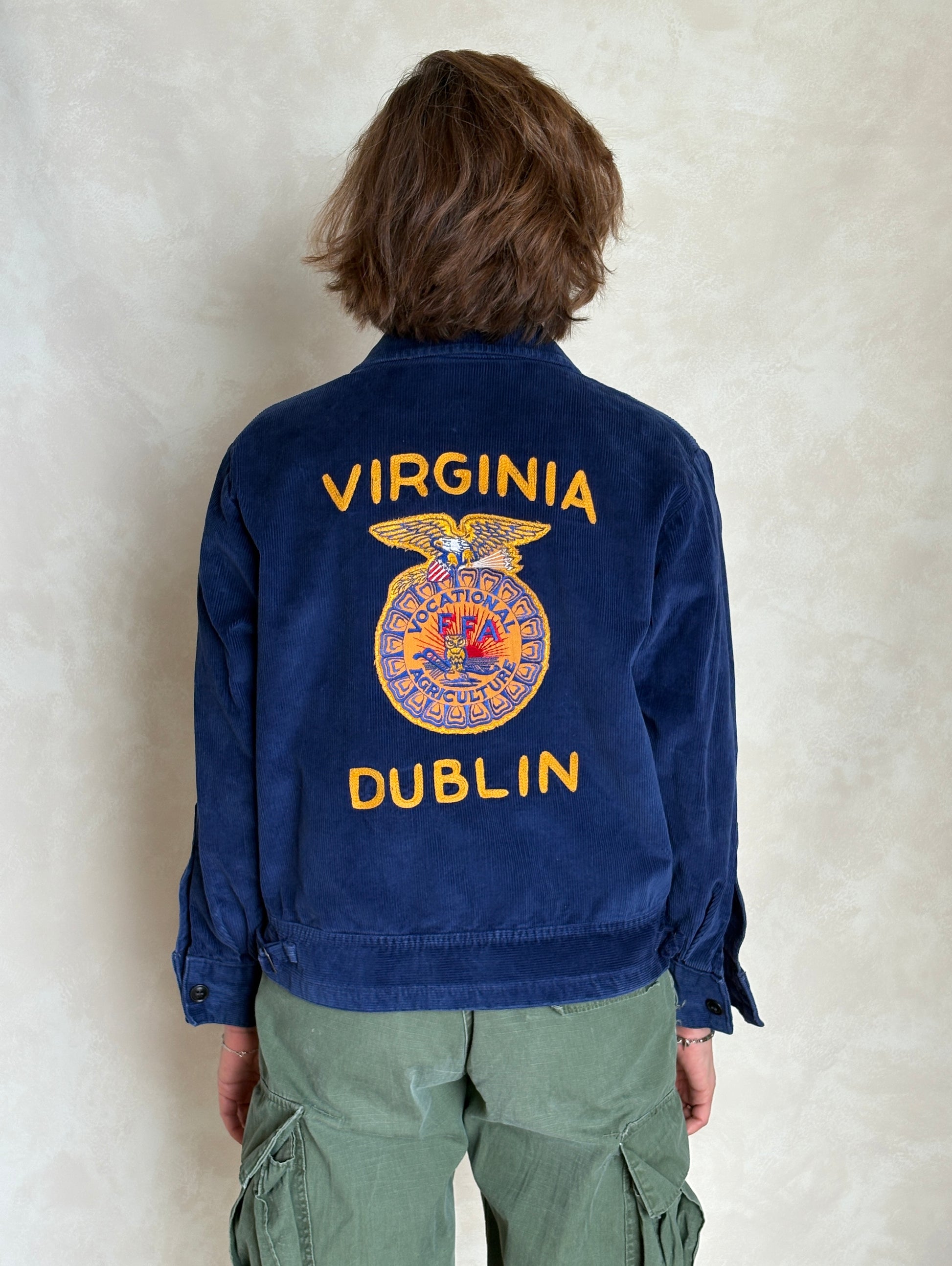 Size 38US / 48EU. Vintage 70s Virginia Future farmer of America jacket. Made in USA - USA Vintage Bcn