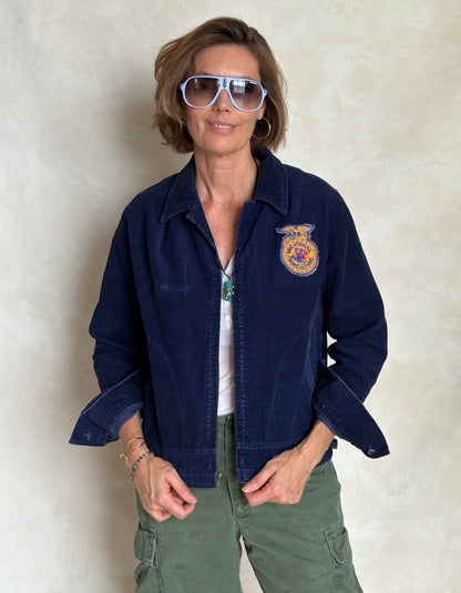 Size 38US / 48EU. Vintage Virginia Future farmer of America jacket. Made in USA-AJ357 Studio