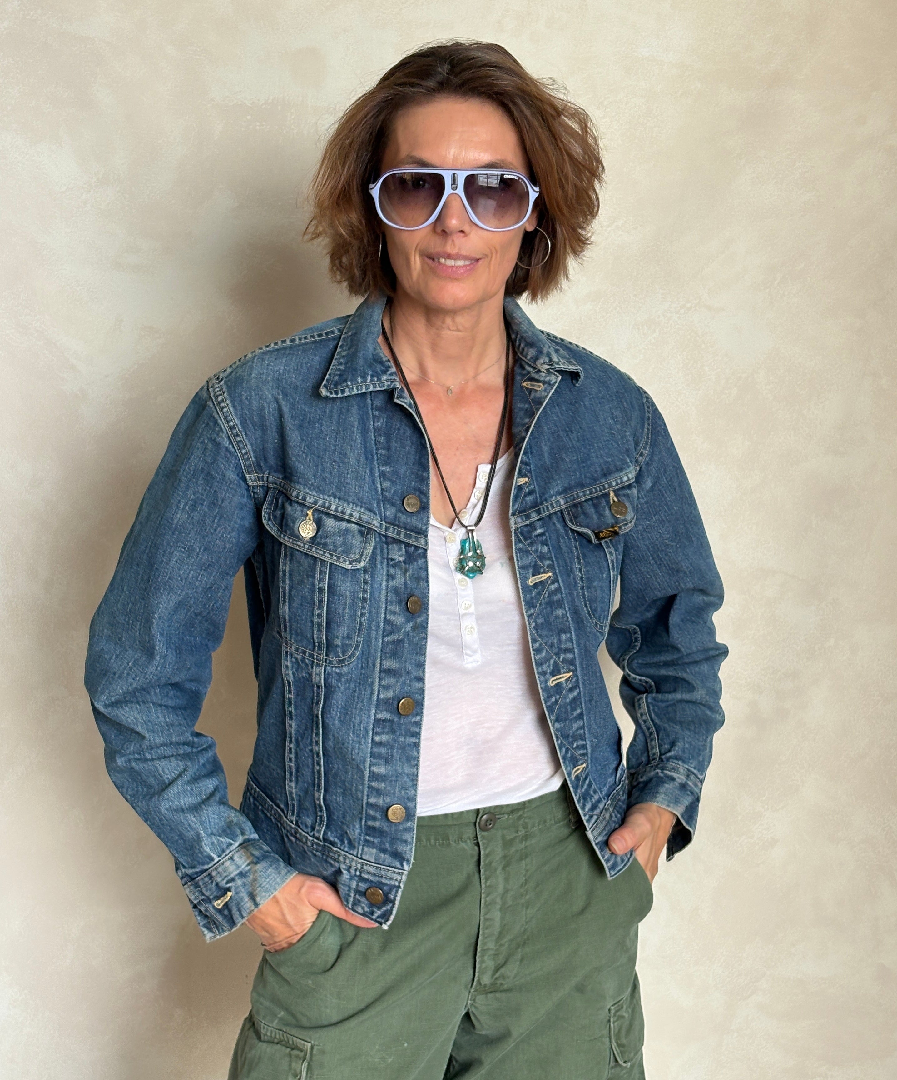 Vintage 70s Lee 101 J Denim Jacket 36US/46EU USA – AJ357 Studio