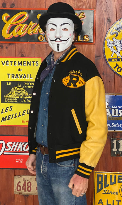 Vintage US Military Varsity Jacket - Wainwright Alaska 1964- Size 44-AJ357 Studio