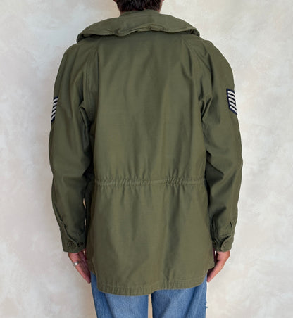 Vintage 1965 U.S. Air Force OG-107 Field Jacket – Vietnam War Era – Medium Long