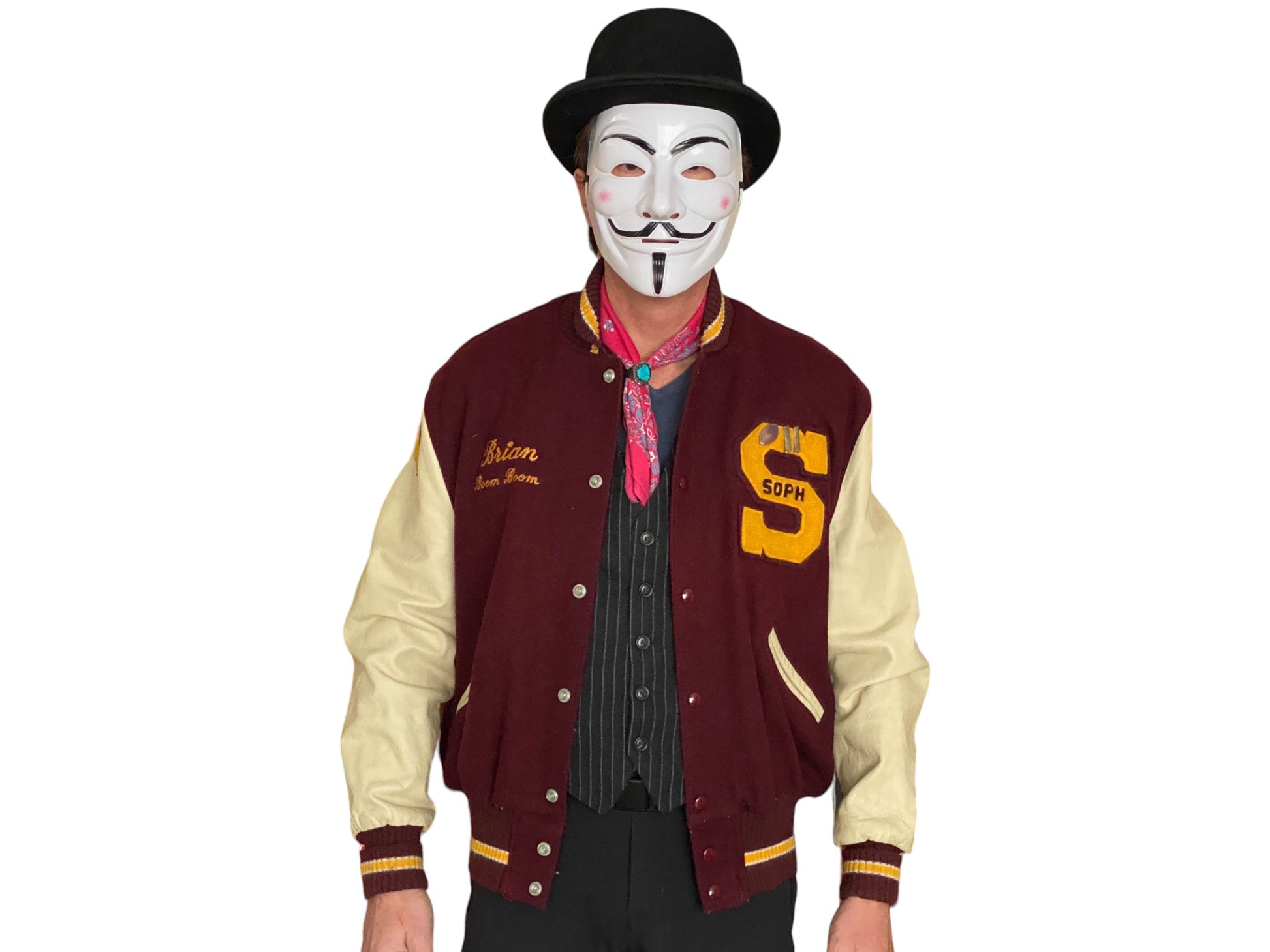 Vintage Varsity Jacket by Delong Size 46US / 56EU – Made in USA