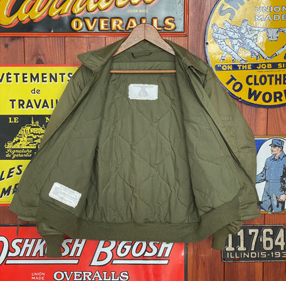 Size Large Regular Authentic Vintage 1989 US Military Bomber | Made in USA-AJ357 Studio