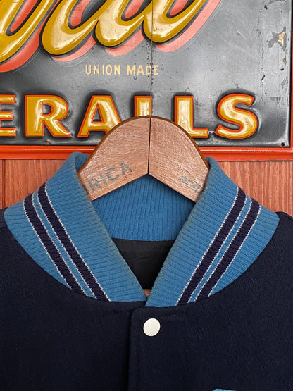 Size Med. Vintage varsity style jacket Made in Canada-AJ357 Studio