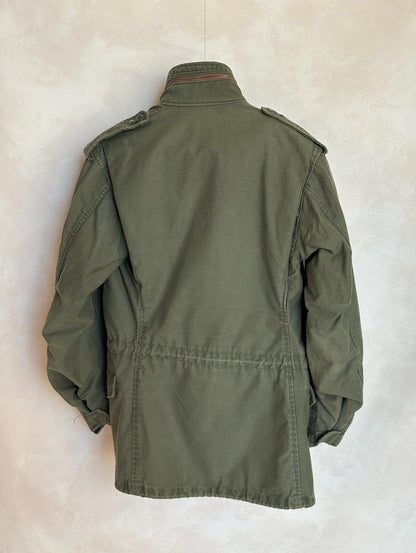 X Small Reg. Authentic 1980 US Army M-65 field jacket Military-AJ357 Studio