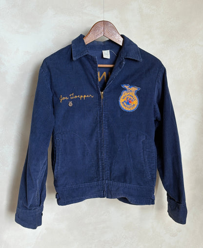 Size 38US / 48EU. Vintage 70s Illinois Future farmer of America jacket. Made in USA-AJ357 Studio
