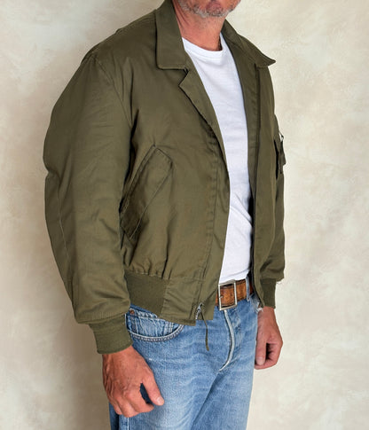 Vintage 1991 US Military CVC Cold Weather Jacket — Aramid/Nomex — Size, Med Reg. Made USA-AJ357 Studio