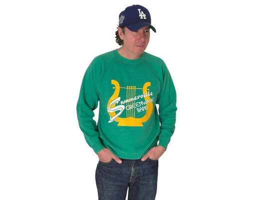 Size L 80s Crew Sweatshirt Made In USA By Hanes - USA Vintage Bcn