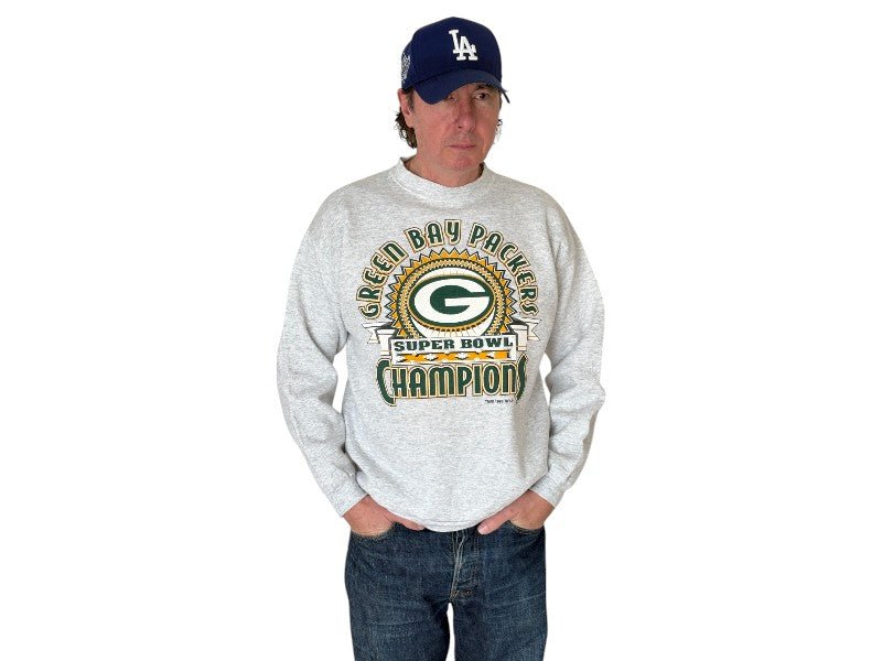 green bay packers sweatshirt, 1996 super bowl champions, vintage logo 7 crewneck, nfl sweatshirt, retro packers sweater,