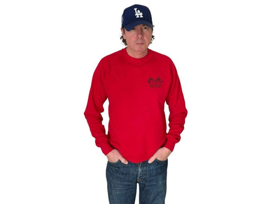 Size L 90s Crew Neck Raceway Made In USA By Jerzees - USA Vintage Bcn