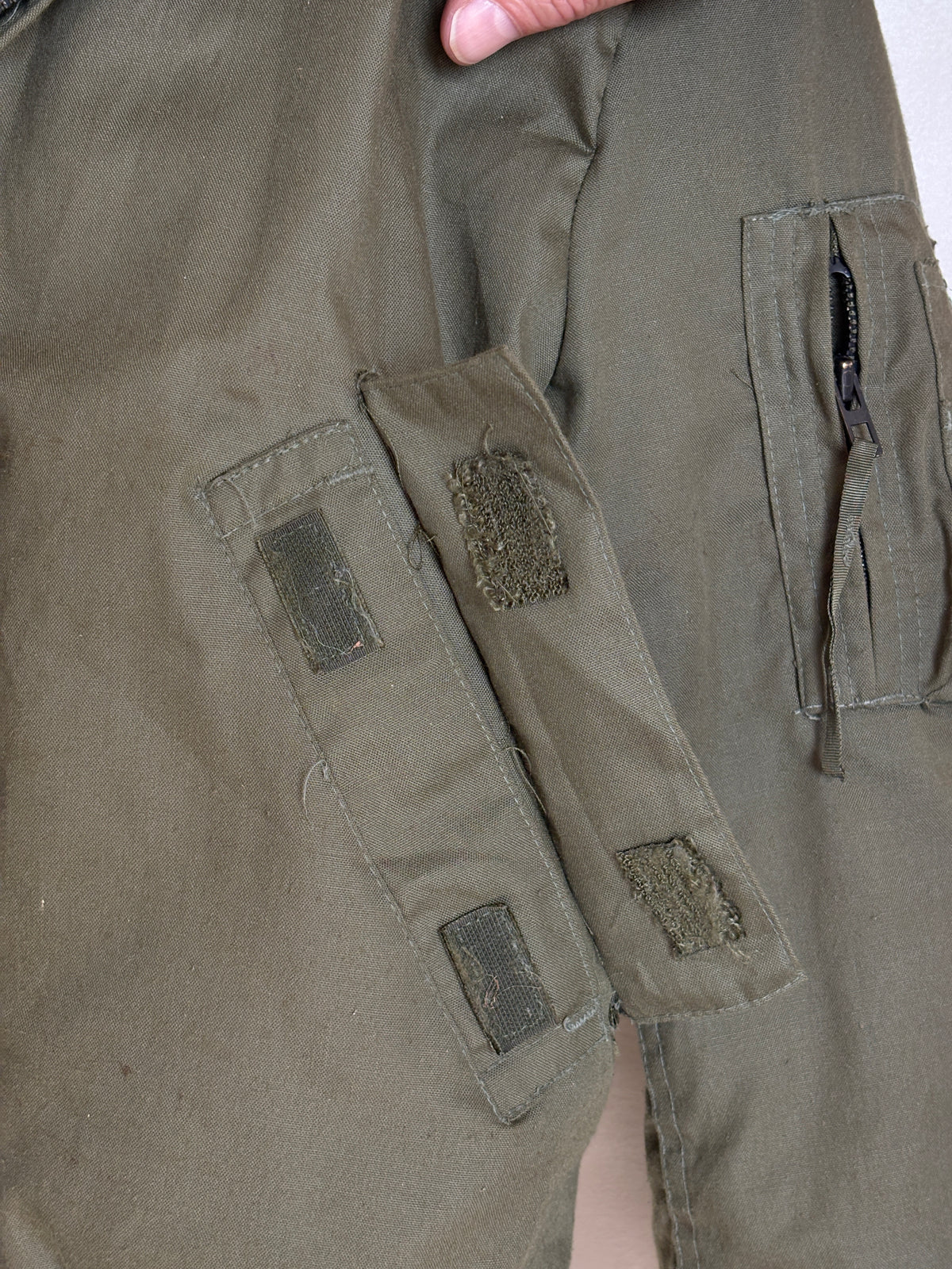 Vintage 1991 US Military CVC Cold Weather Jacket — Aramid/Nomex — Size, Med Reg. Made USA-AJ357 Studio