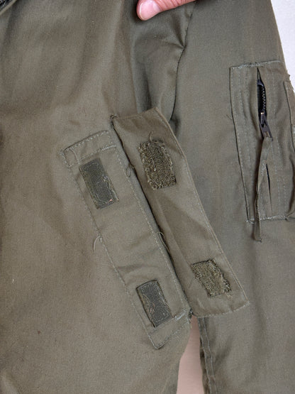 Vintage 1991 US Military CVC Cold Weather Jacket — Aramid/Nomex — Size, Med Reg. Made USA-AJ357 Studio