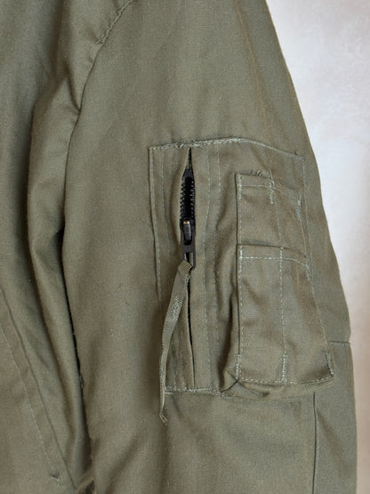 Vintage 1991 US Military CVC Cold Weather Jacket — Aramid/Nomex — Size, Med Reg. Made USA-AJ357 Studio