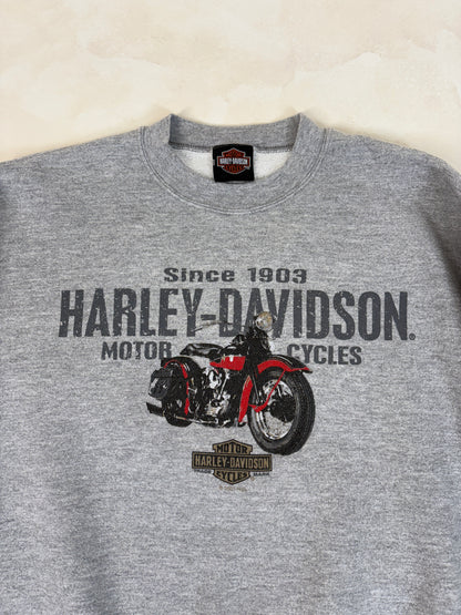 Size L Harley Davidson Sweatshirt 2001 Made In USA-AJ357 Studio