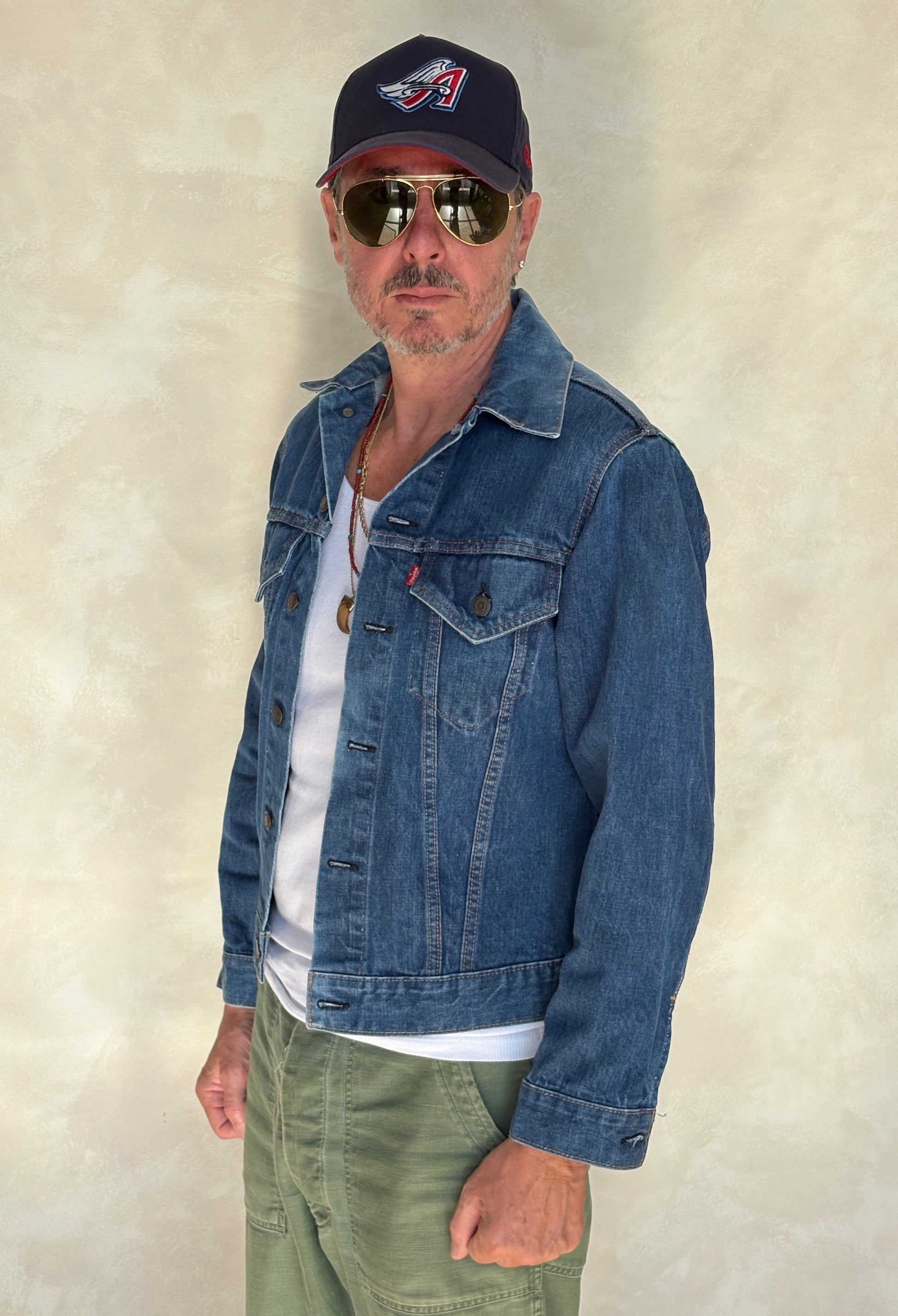 Size 38US / 48EU. Vintage Early 70s 2 pocket Levi’s Denim Jacket 70505 – Single Stitch, Made in USA - USA Vintage Bcn
