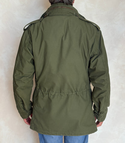 Med Long. Authentic 1975 OG-107 US Army M-65 Field Jacket – Vietnam Era Military Issue
