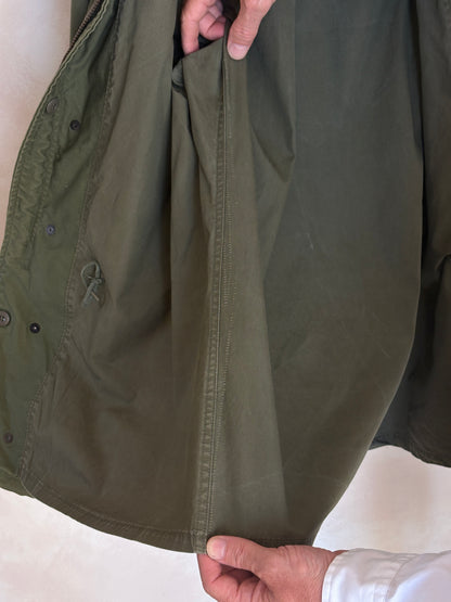 Med Long. Authentic 1975 OG-107 US Army M-65 Field Jacket – Vietnam Era Military Issue