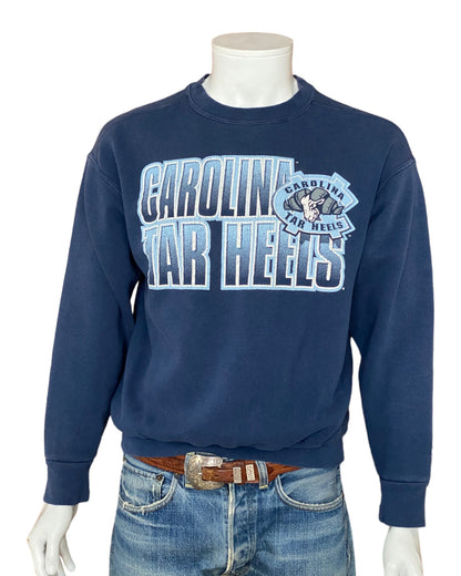 Vintage 90s Carolina Tar Heels Starter Sweatshirt - Size M | Made in USA | Retro Collegiate Style-AJ357 Studio