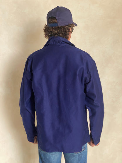 Size 52UE. Vintage French Moleskin jacket.-AJ357 Studio