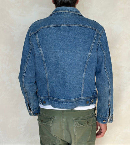 Size 40US / 50EU Vintage 80s Lee Denim Jacket – 2 Pockets – Made in Canada-AJ357 Studio