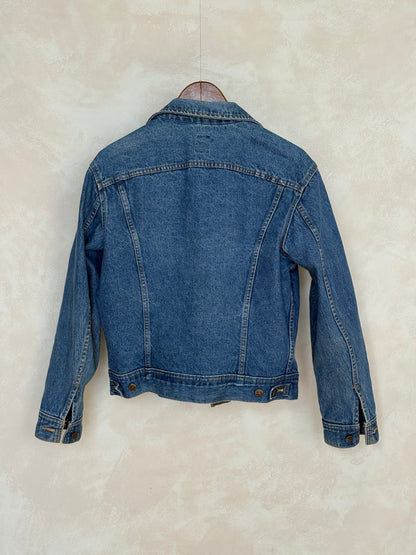 Size 40US / 50EU Vintage 80s Lee Denim Jacket – 2 Pockets – Made in Canada-AJ357 Studio