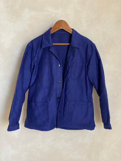 Size 50UE. Vintage French Moleskin jacket.-AJ357 Studio