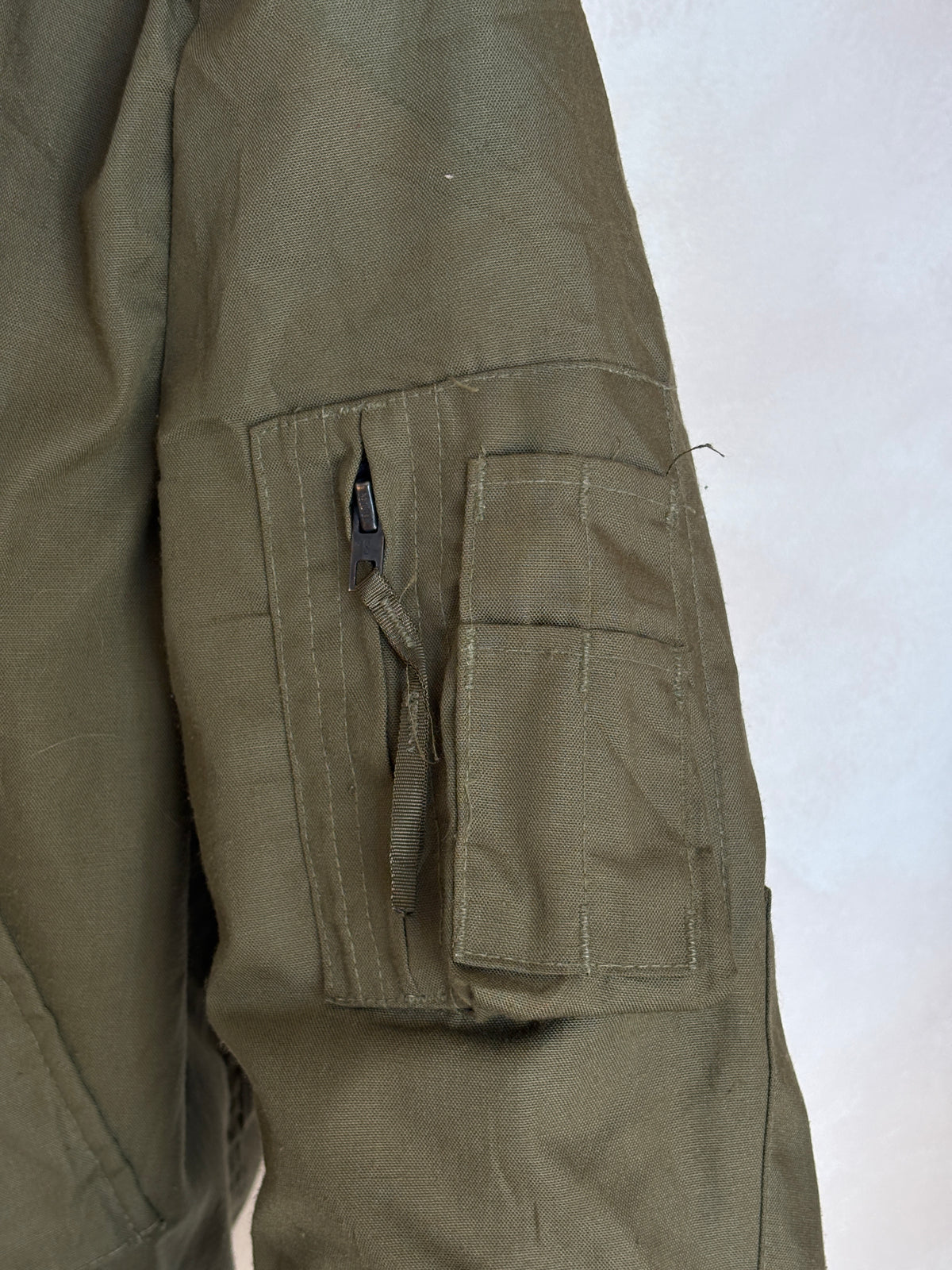 Vintage 1981 US Military CVC Cold Weather Jacket — Aramid/Nomex —  Size, Med Reg. Made USA