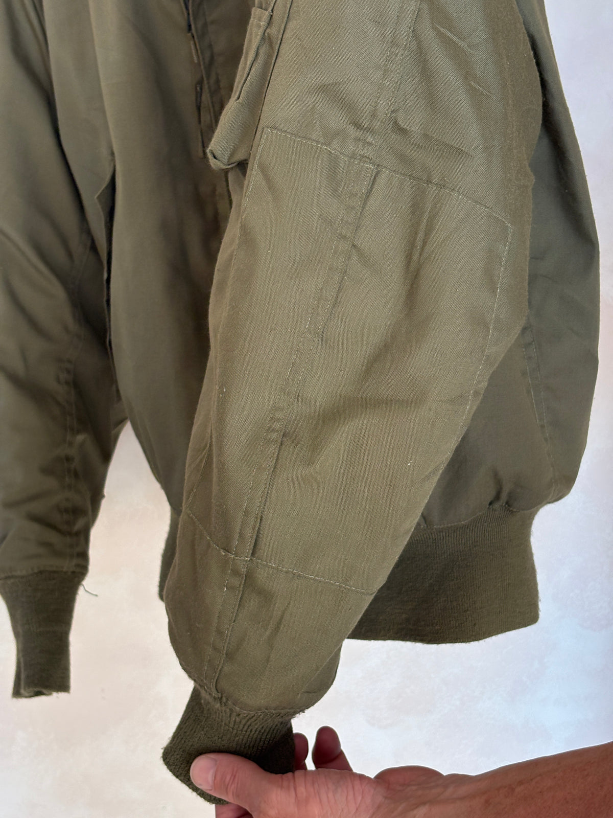Vintage 1981 US Military CVC Cold Weather Jacket — Aramid/Nomex —  Size, Med Reg. Made USA