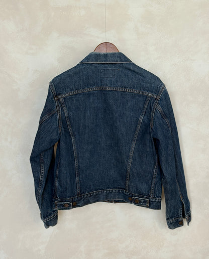 Size 40US / 50EU. Vintage Early 70s 2 pocket Levi’s Denim Jacket 70505 – Single Stitch, Made in USA-AJ357 Studio