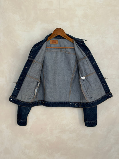 Size 42US / 52EU. Levis 70505 – Vintage 80s Levi’s Denim Jacket – 4 Pockets – Made in USA-AJ357 Studio