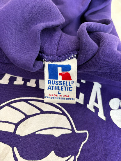 Size L Hooded Swansea Volleyball Made In USA-AJ357 Studio