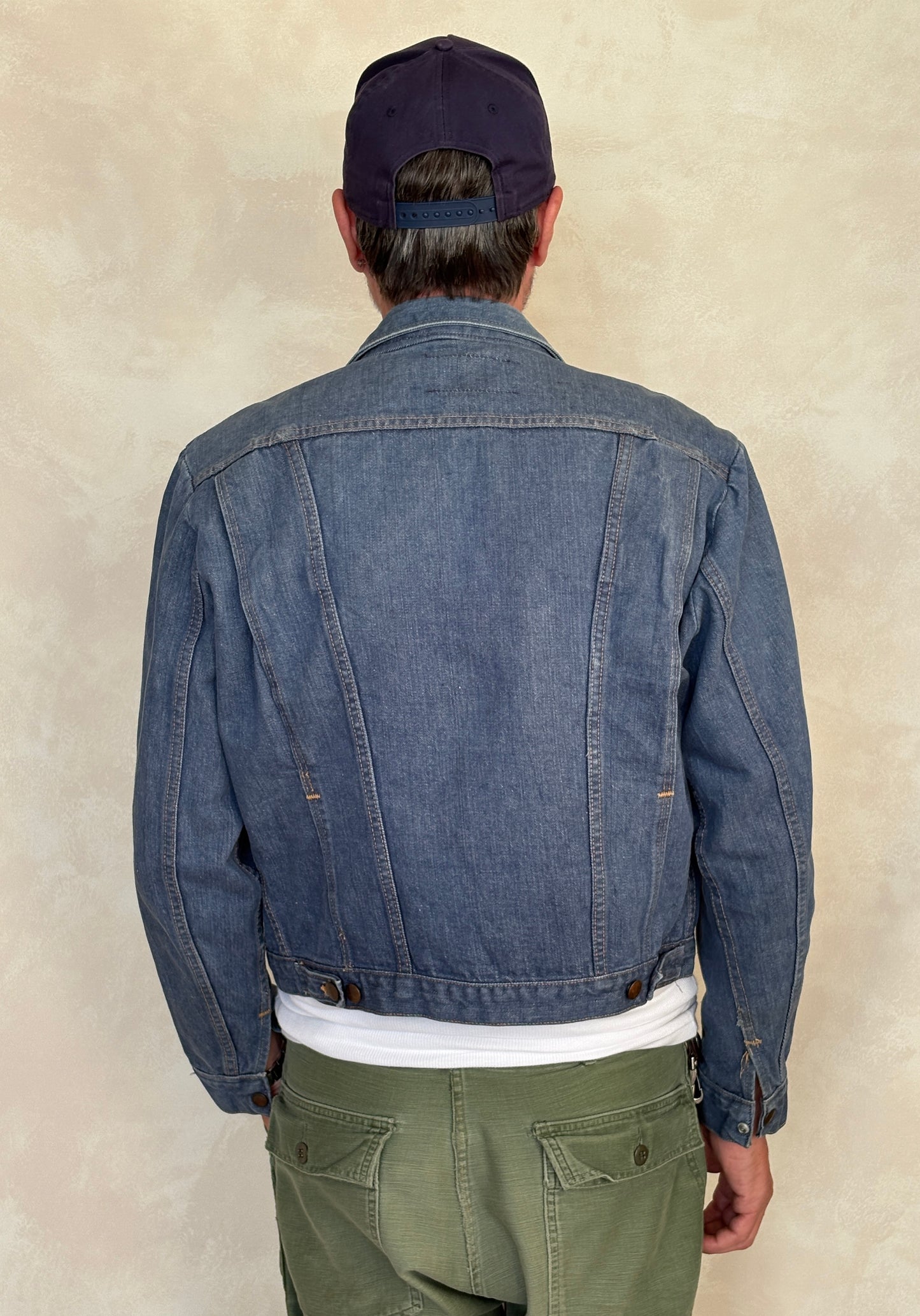 Size 44US / 54EU. Authentic Wrangler jacket – Made in the USA - USA Vintage Bcn