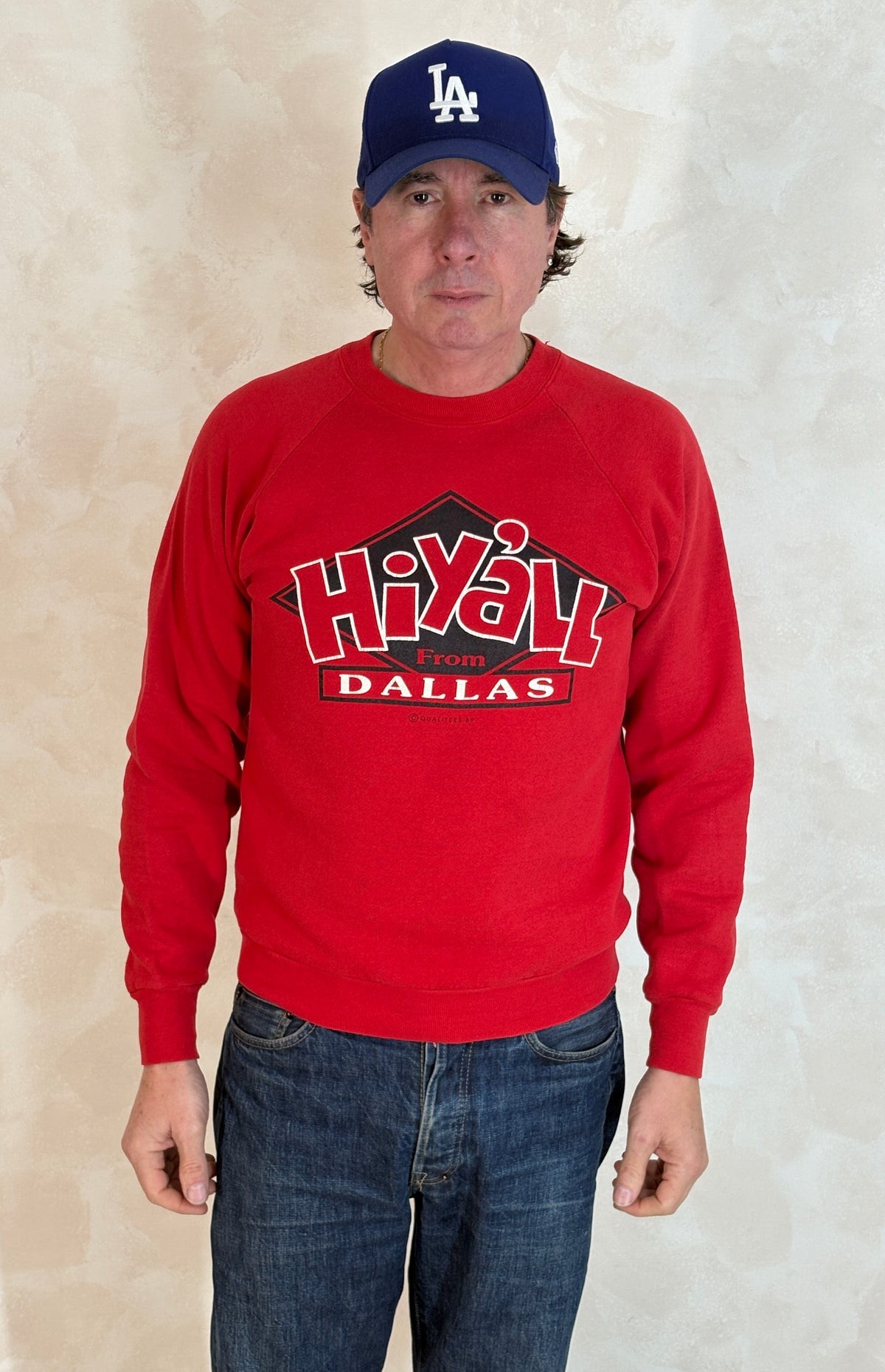 Size M Crew Sweat Hiyall Dallas-AJ357 Studio
