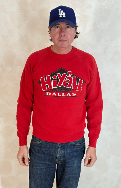 Size M Crew Sweat Hiyall Dallas-AJ357 Studio