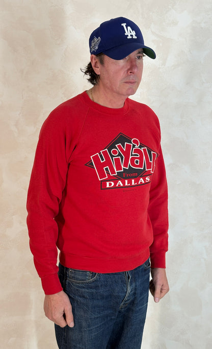 Size M Crew Sweat Hiyall Dallas-AJ357 Studio