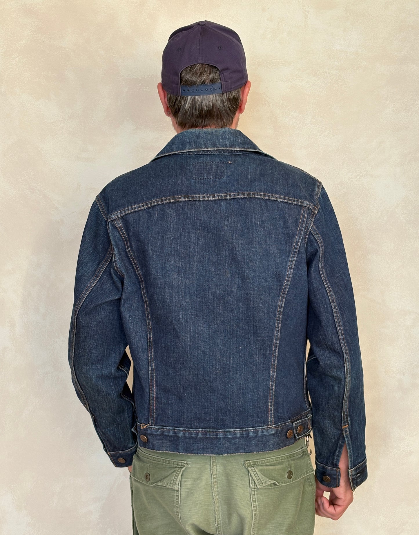 Size 42US / 42EU. Vintage Early 70s 2 pocket Levi’s Denim Jacket 70505 – Single Stitch, Made in USA - USA Vintage Bcn