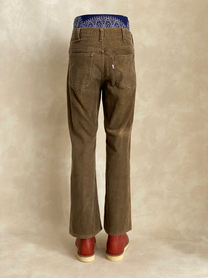 32X29 Vintage Levi’s corduroy 517 Made in USA-military-AJ357 Studio