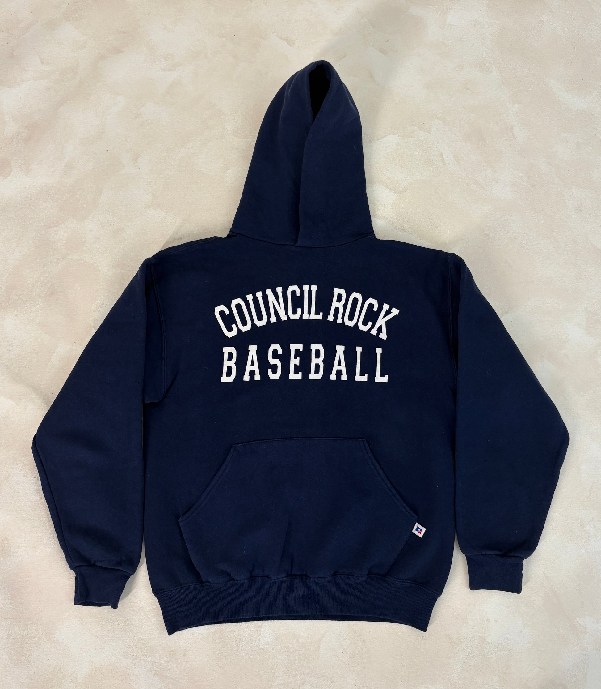 Size M Hooded Sweat Made By Russell - USA Vintage Bcn