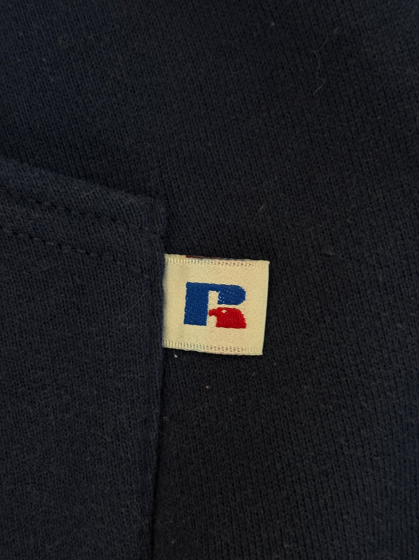 Size M Hooded Sweat Made By Russell - USA Vintage Bcn
