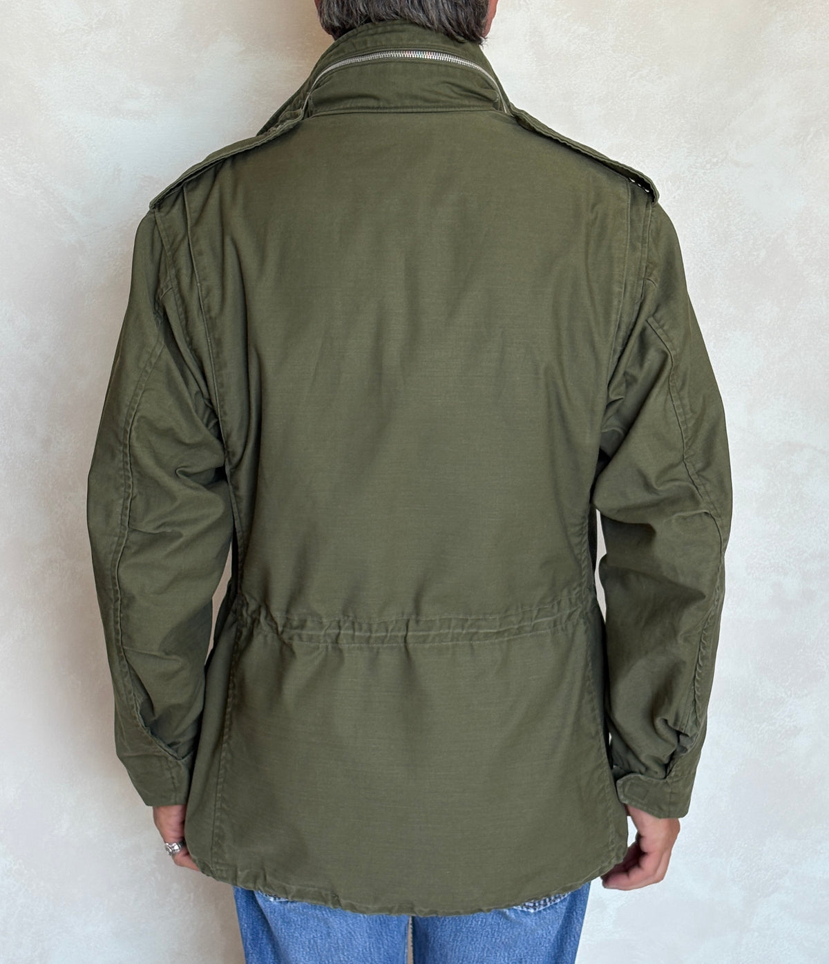Vintage 1968 OG 107 US Army M-65 Field Jacket — Vietnam war era. Size Medium Regular