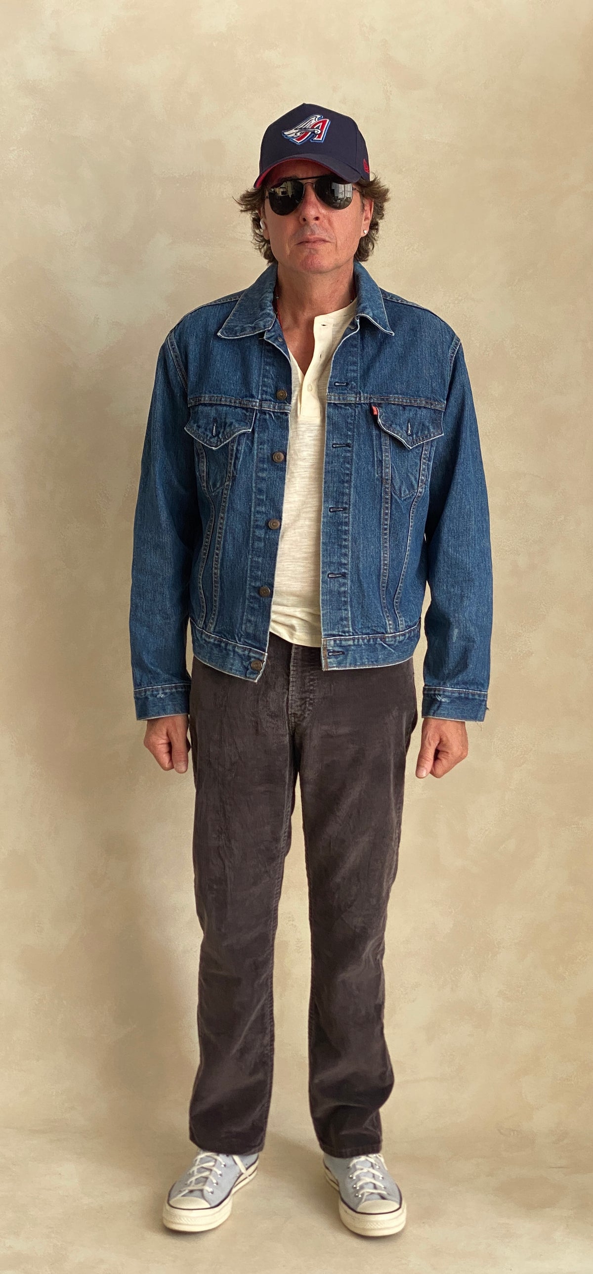 32X32 Vintage Levi’s 519 corduroy pants Made in USA-military-AJ357 Studio