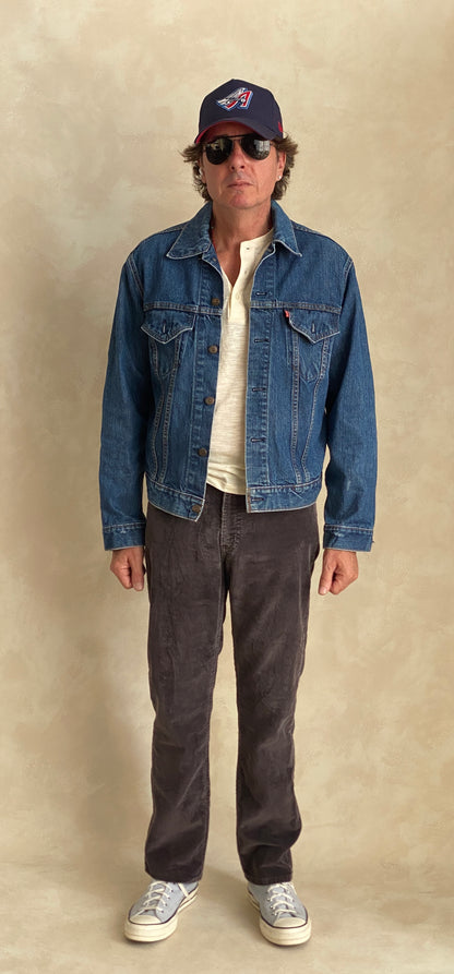 32X32 Vintage Levi’s 519 corduroy pants Made in USA-military-AJ357 Studio