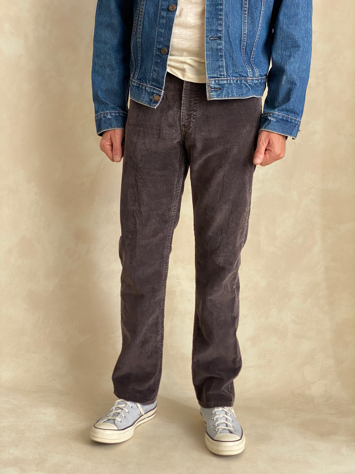 32X32 Vintage Levi’s 519 corduroy pants Made in USA-military-AJ357 Studio