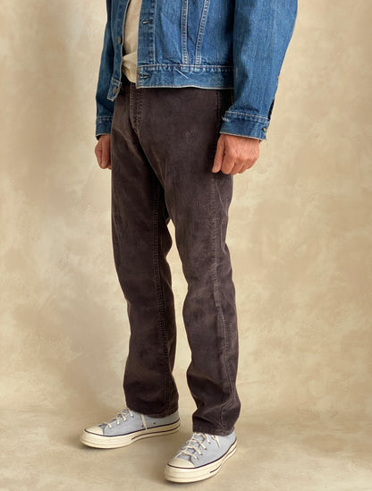 32X32 Vintage Levi’s 519 corduroy pants Made in USA-military-AJ357 Studio