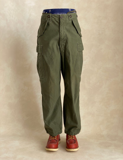 Small Reg. Vintage M-51 US army pants made in USA-military-AJ357 Studio