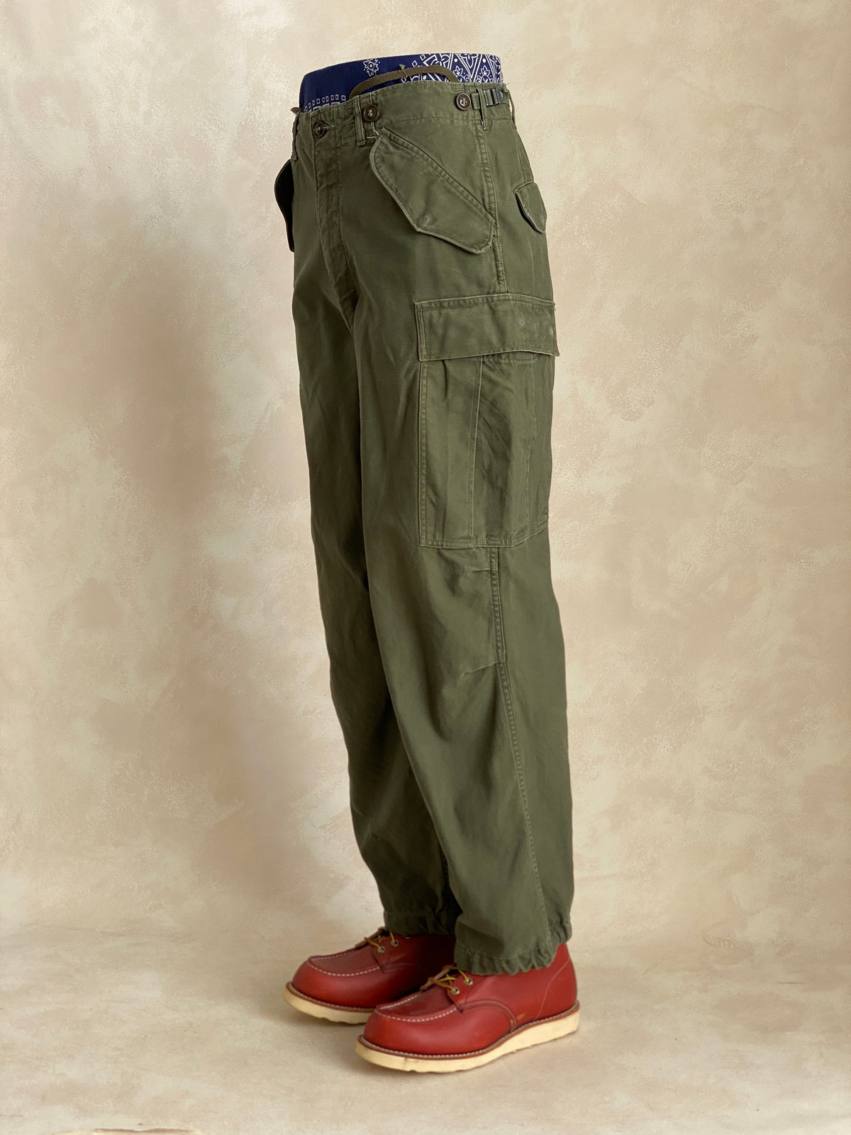 Small Reg. Vintage M-51 US army pants made in USA-military-AJ357 Studio