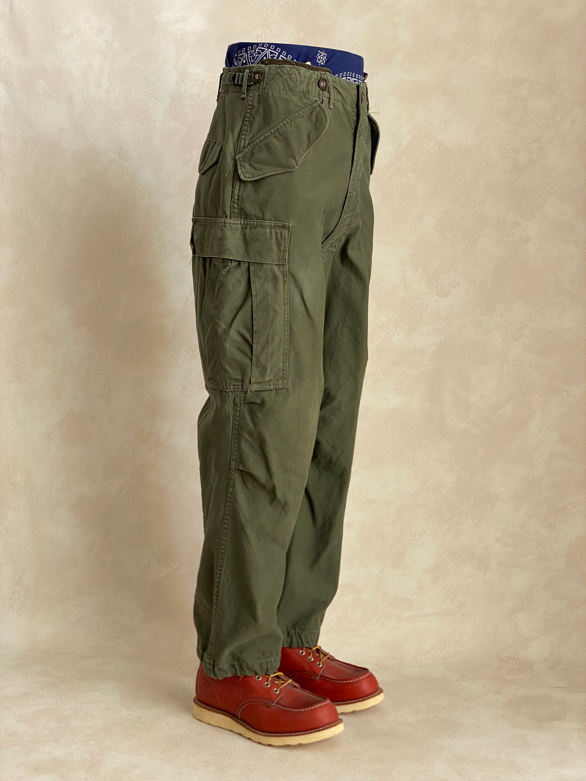 Small Reg. Vintage M-51 US army pants made in USA-military-AJ357 Studio