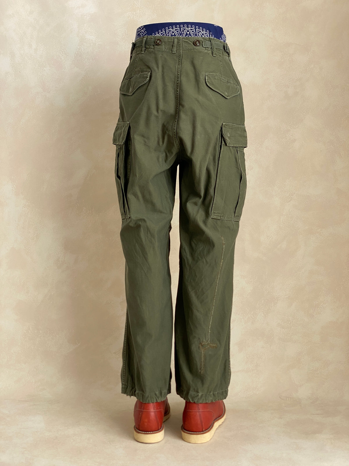 Small Reg. Vintage M-51 US army pants made in USA-military-AJ357 Studio